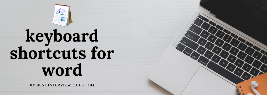 keyboard shortcuts for word